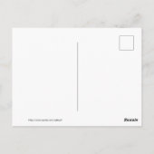 Katze, Bruno Liljefors Postkarte (Rückseite)