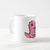 Katze Bubble Tea Kaffeetasse (Vorderseite Links)