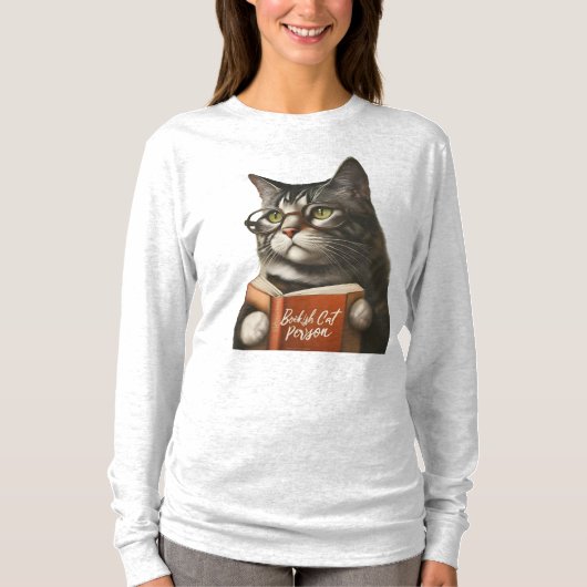 Katze buchen, Katze buchen, T-Shirt (Vorderseite)