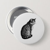Katze Button (Vorne & Hinten)