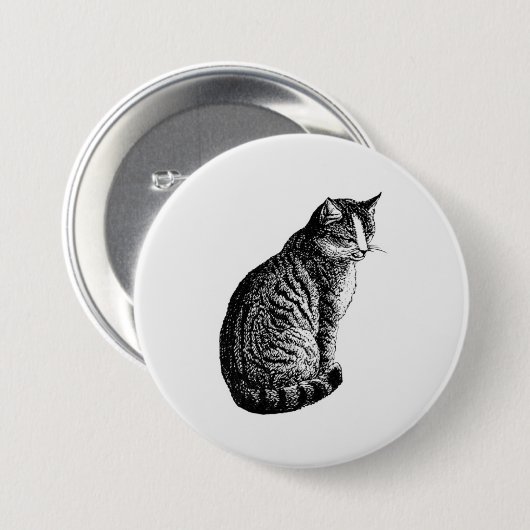 Katze Button (Vorne & Hinten)