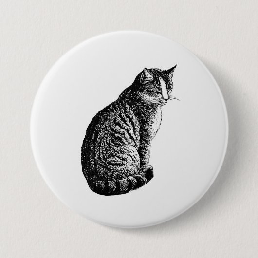 Katze Button (Vorderseite)