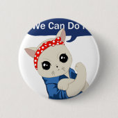 Katze Button (Vorderseite)