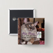 Katze Button (Vorne & Hinten)