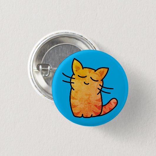 Katze Button (Vorne & Hinten)