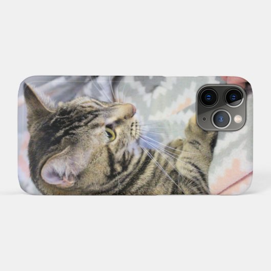 Katze Case-Mate iPhone Hülle (Rückseite (Horizontal))