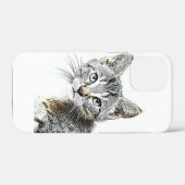 Katze Case-Mate iPhone Hülle (Rückseite (Horizontal))