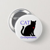 Katze Co-Abhängig Button (Vorne & Hinten)