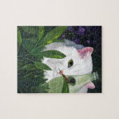 Katze, Cola Flasche und Ladybugs Puzzle (Horizontal)