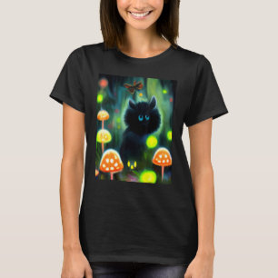 Katze Cyber Punk seltsame Männer Frauen Jungen Mäd T-Shirt