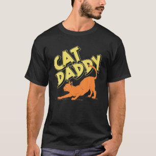 Katze Daddy! Funny Niedlich Street Art Graffiti Sp T-Shirt