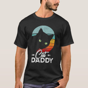 Katze Daddy Vintage Bester Katzenvater Aller Zeite T-Shirt