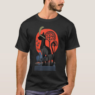 Katze Deco Feline Dekorative Kitty Katze T-Shirt