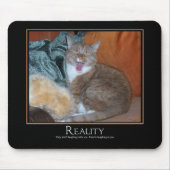 Katze Demotivator Mousepad (Vorne)