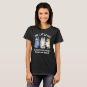 Katze Design Katze Kätzchen Kater T-Shirt (Vorne ganz)