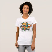 Katze Design T-Shirt  (Vorne ganz)