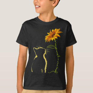Katze, die du bist meine Sonnenschein Katzen T-Shi T-Shirt