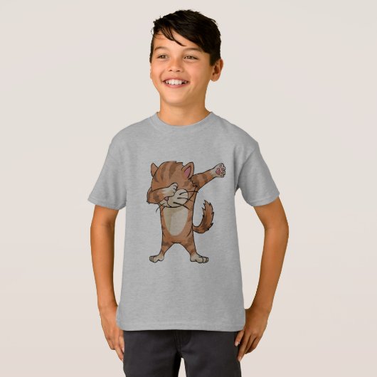Katze, die grafischen Entwurf der angesagten T-Shirt (Vorne ganz)