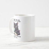 Katze, die ich im Alter erreicht habe, als mein Zu Kaffeetasse (Vorderseite Links)