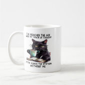 Katze, die ich im Alter erreicht habe, als mein Zu Kaffeetasse (Links)