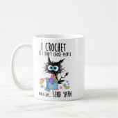 Katze, die ich kreuze, damit ich nicht ersticke, d kaffeetasse (Links)