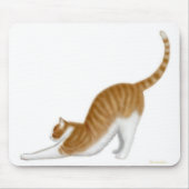 Katze, die Mousepad ausdehnt (Vorne)