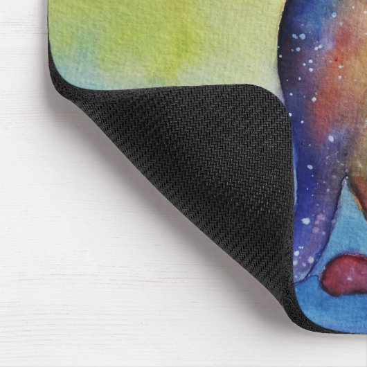 Katze, die mousepad zeichnet (Ecke)