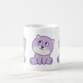 Katze, die zum Himmel schaut Kaffeetasse (Mittel)