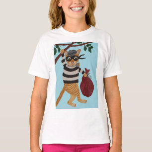 Katze Dieb T-Shirt