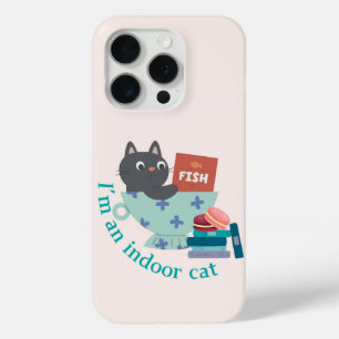 Katze drinnen Case-Mate iPhone hülle