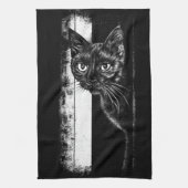 Katze drinnen geschirrtuch (Vertikal)