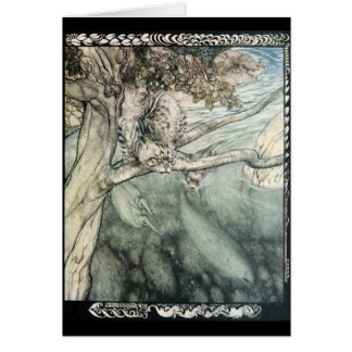 Katze durch Arthur Rackham