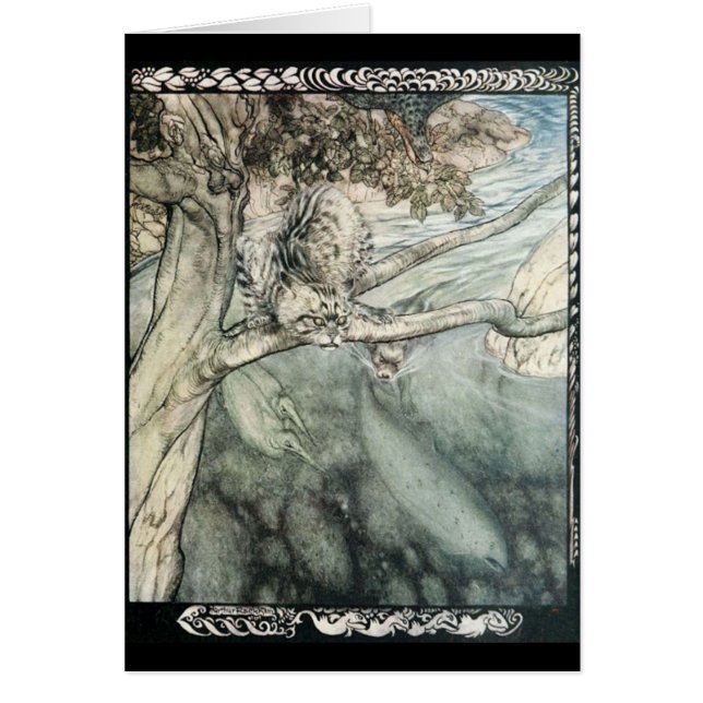 Katze durch Arthur Rackham (Vorne)