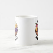 Katze ein bisschen fruchtig - Gemütliche Katze Kaffeetasse (Mittel)