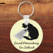 Katze eingeben schlüsselanhänger (Vorderseite)