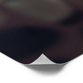 Katze Einnahme von Selfie mit UFO und Bigfoot Funn Poster (Ecke)