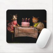 Katze - Es ist unser Geburtstag - 1914 Mousepad (Mit Mouse)