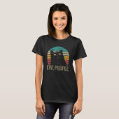 Katze Ew Leute T-Shirt (Vorne ganz)