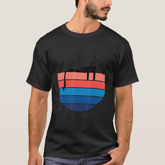 Katze    Ew  Morgens T-Shirt (Vorderseite)