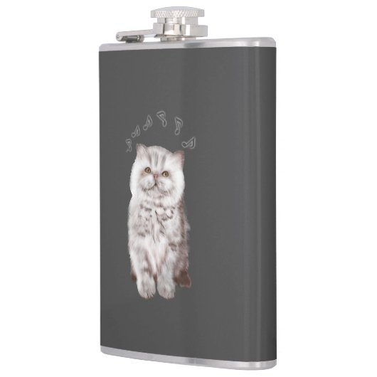 Katze Flachmann (Links)