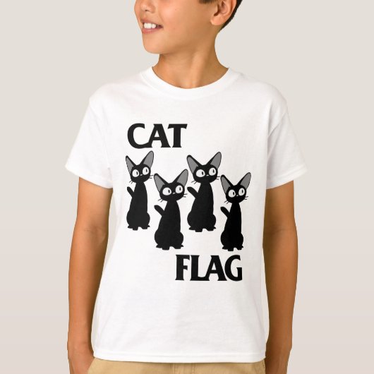 KATZE FLAG 2 T-Shirt (Vorderseite)