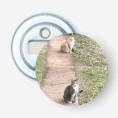 Katze Flaschenöffner (Vorderseite)