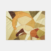 Katze Fleecedecke (Vorderseite (Horizontal))