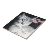 Katze Fliese (Seite)