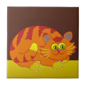 Katze Fliese (Vorderseite)