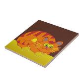 Katze Fliese (Seite)