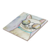 Katze Fliese (Seite)