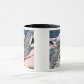 Katze, Foto, Haustiere, lustige Katze, pastellfarb Tasse (Zentrum)