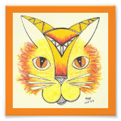 Katze Fotodruck (Vorne)