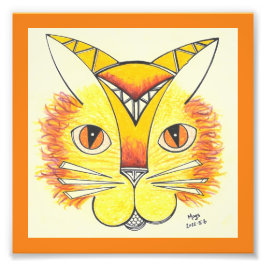 Katze Fotodruck